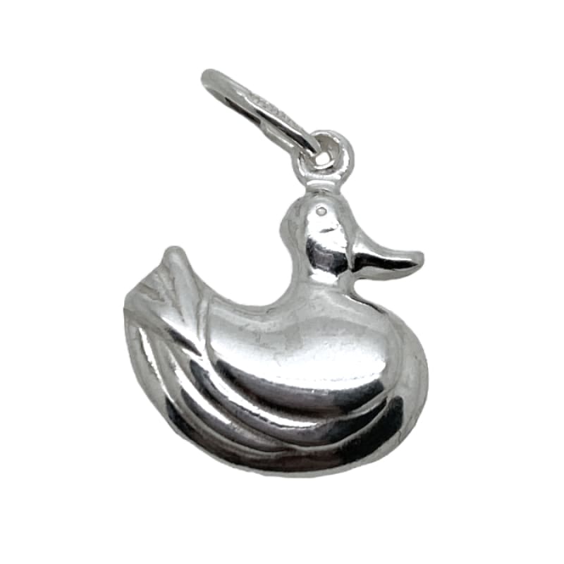 Dije soplado Patito Plata Italiana 925 - Metalli - Default Title - Perfumisimo